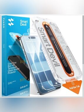 2pack screen protector for iPhone AIR 9H hardness military G shattered proof NEW